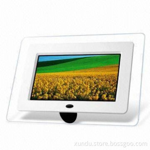 7-inch Digital Photo Frame with Reomote Control, Supports CF, MS, MMC, SM and SD Cards